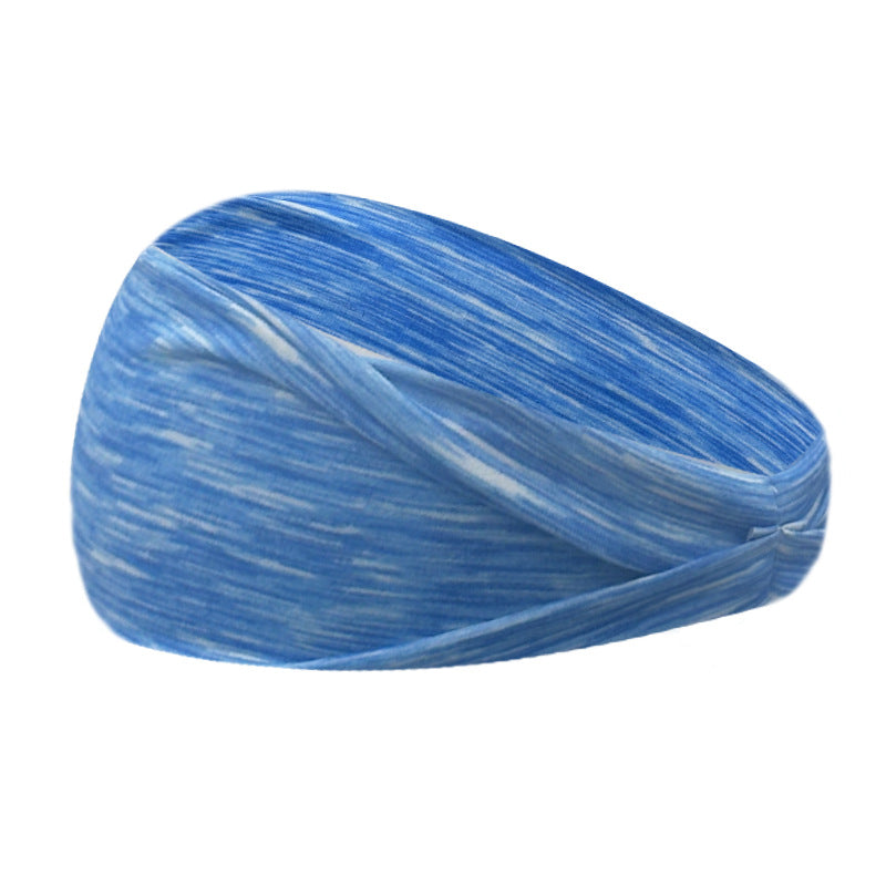 Unisex Hip-Hop Retro U Shape Plaid Imitation Cotton Hair Band