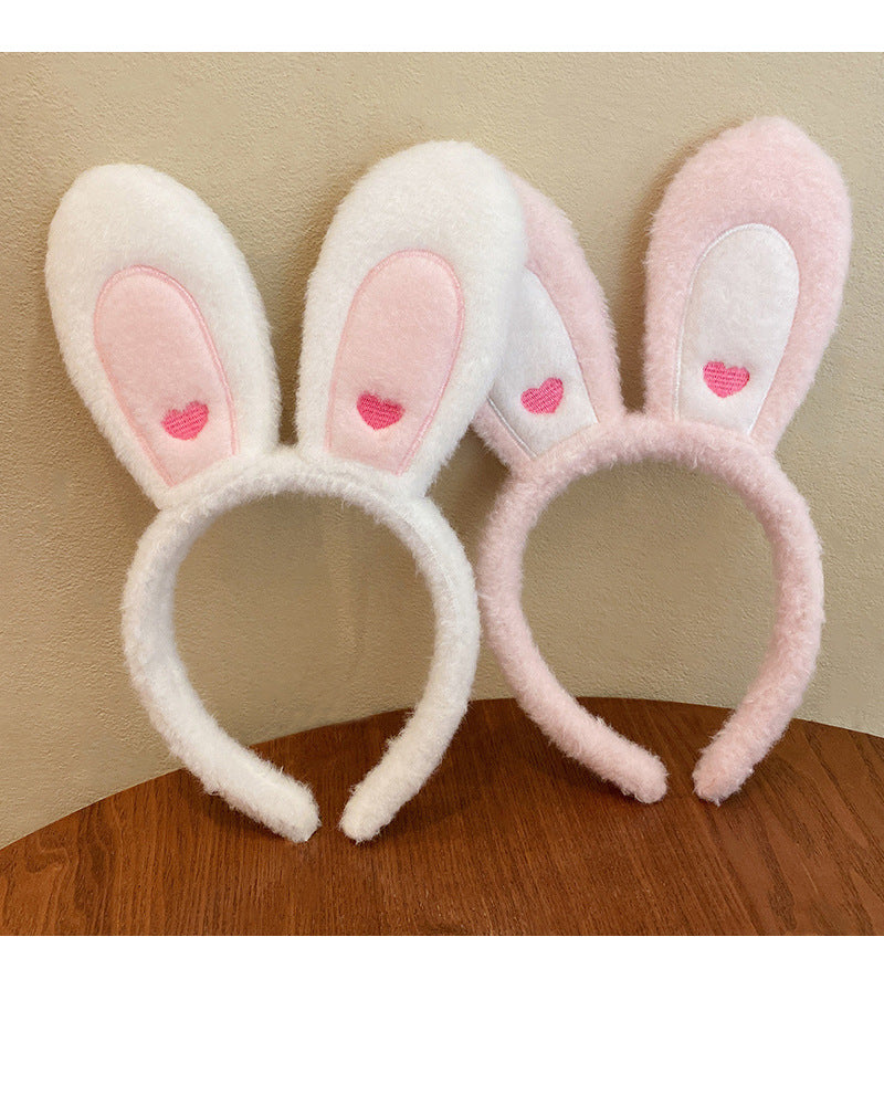 Women's Sweet Bunny Ears Cloth Hair Band