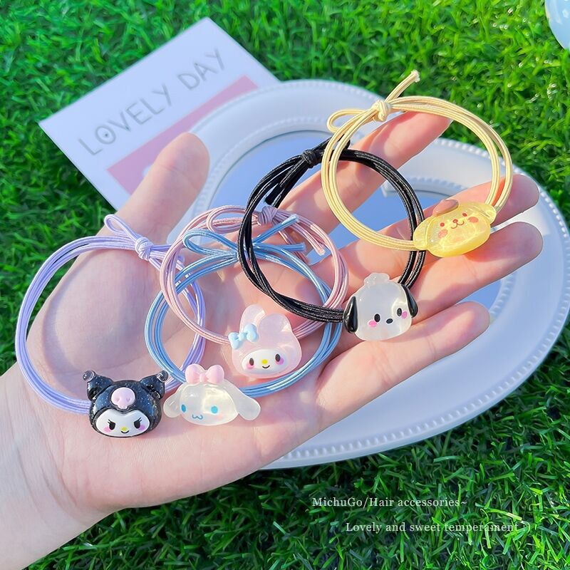 Women's Sweet Cartoon rubber band Hair Tie