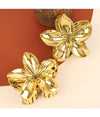 Women's Elegant Streetwear Flower Plastic Plating Hair Claws