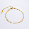 Casual Simple Style Solid Color 304 Stainless Steel Bracelets In Bulk