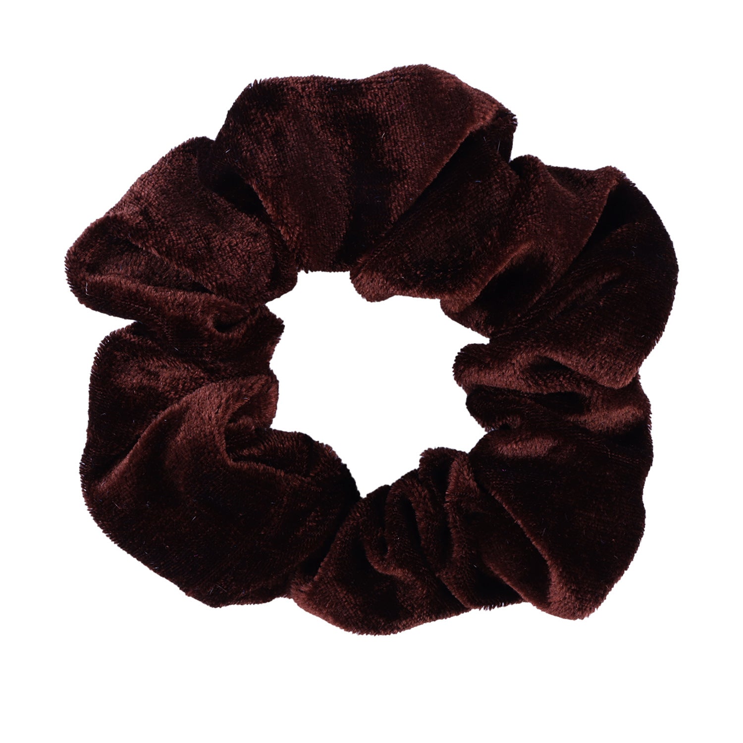 simple style solid color cloth hair tie