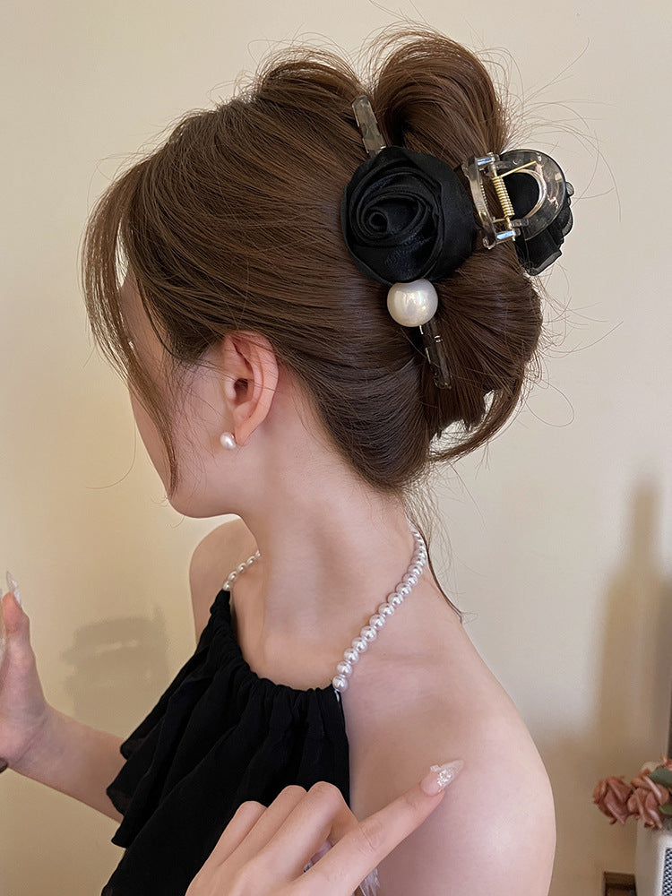 Women's Simple Style Classic Style Flower Plastic Resin Flowers Hair Claws