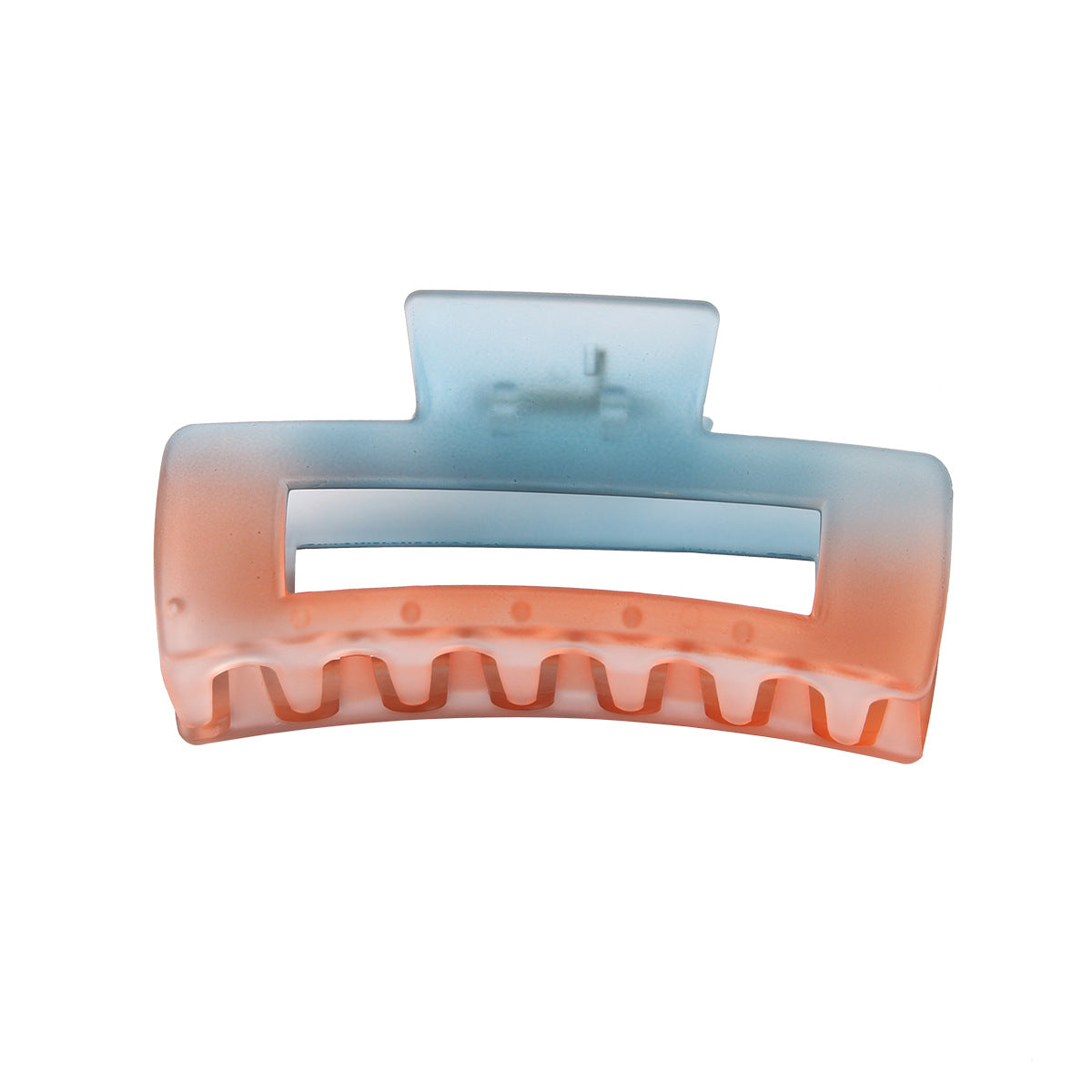 simple style gradient color plastic stoving varnish hair claws