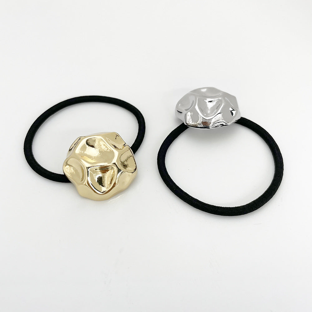 Women's Simple Style Solid Color Alloy Hair Tie