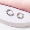 1 Pair Simple Style Geometric Copper Zircon 18K Gold Plated Earrings