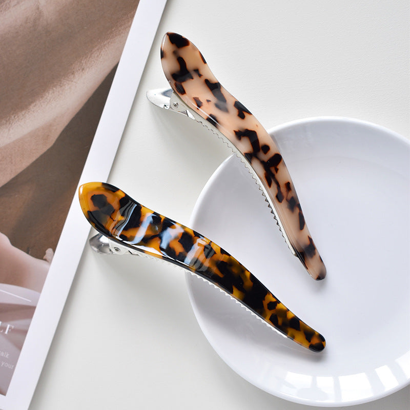 Women's Simple Style Classic Style Color Block Acetic acid sheets Handmade Hair Clip