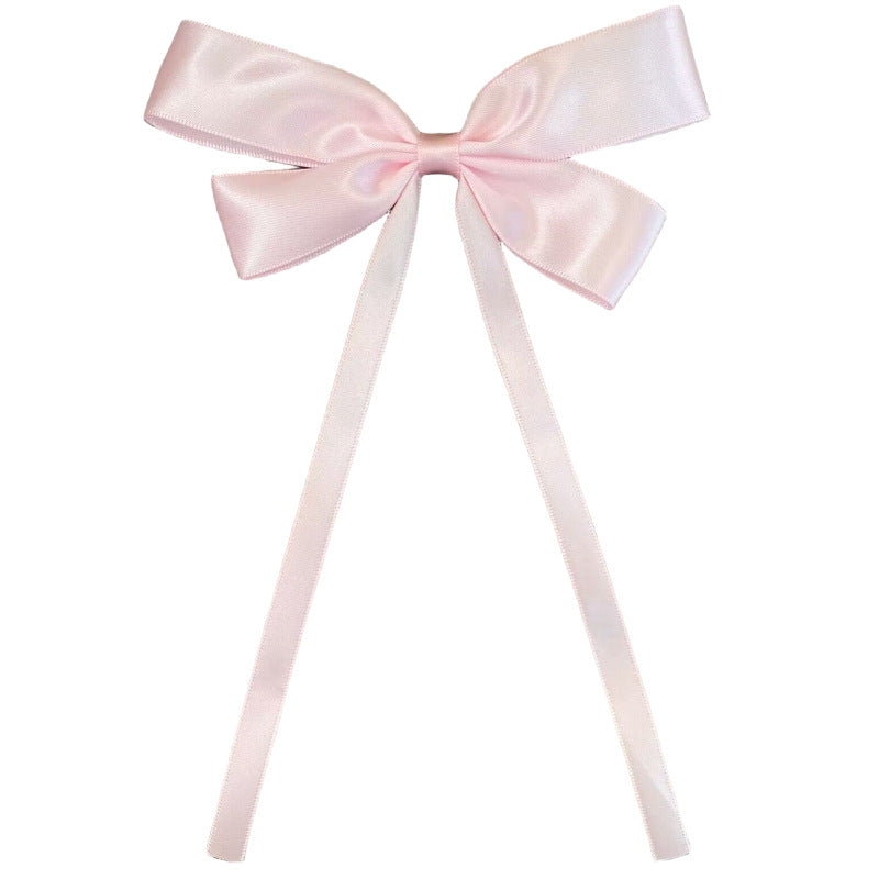 Women's Simple Style Bow Knot Cloth Handmade Hair Clip