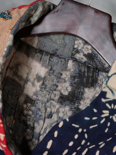 Plus Size Women Warm Pocket Single Breasted Coat