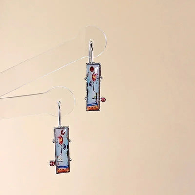 New Chinese Style Versatile Retro Earrings Long Tassel Horse Face Skirt Cheongsam Fashionable Temperament Accessories for Women