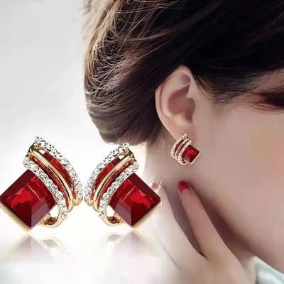 Lymphatic Drainage Earring Lymphatic Magnetotherapy Drop Earrings Magnetherapy Germanium Earrings for Women Weight Loss Jewelry