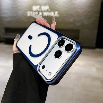 Luxury Nano Matte For Magsafe Phone Case For iPhone 17 Air 16 15 14 13 Pro Max Magnetic Wireless Charging Shockproof PC Cover