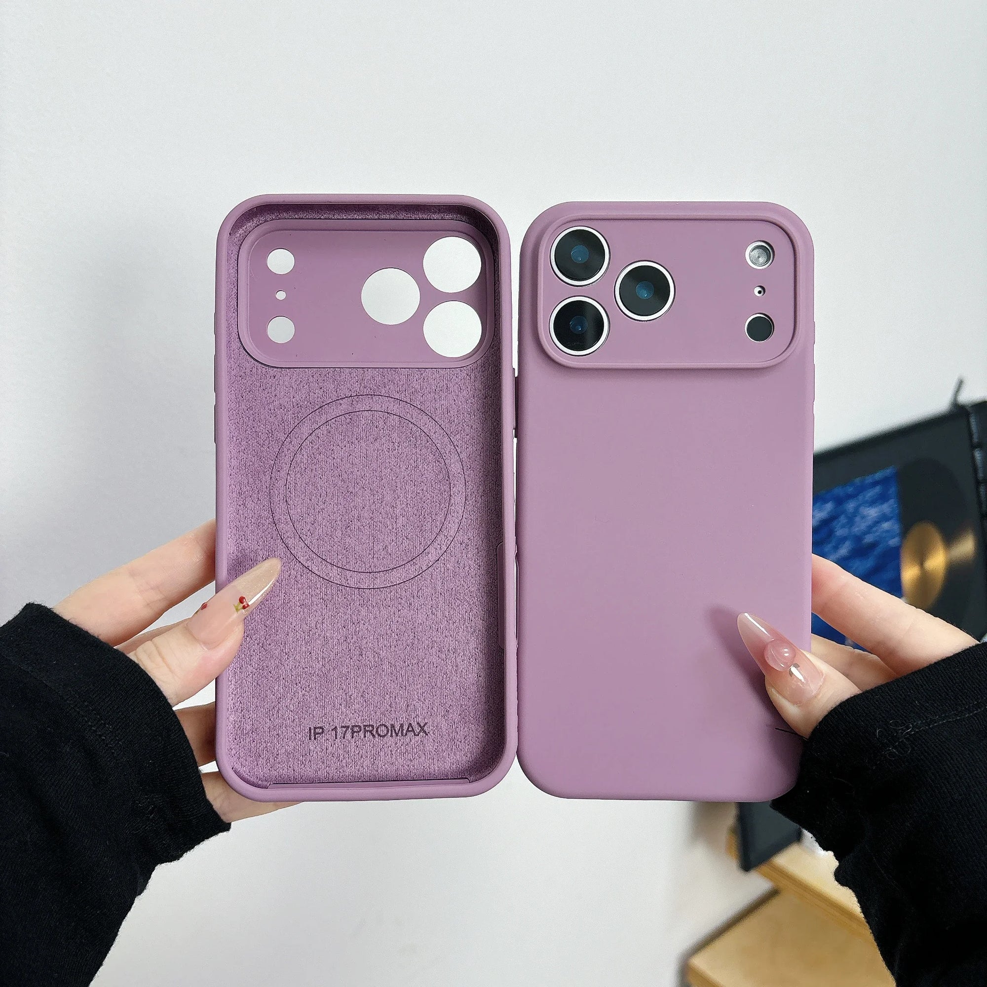 Original Liquid Silicone Magnetic Case For iPhone 17 Air 16 15 14 Plus 13 12 Pro Max For Magsafe Camera Protection Matte Cover