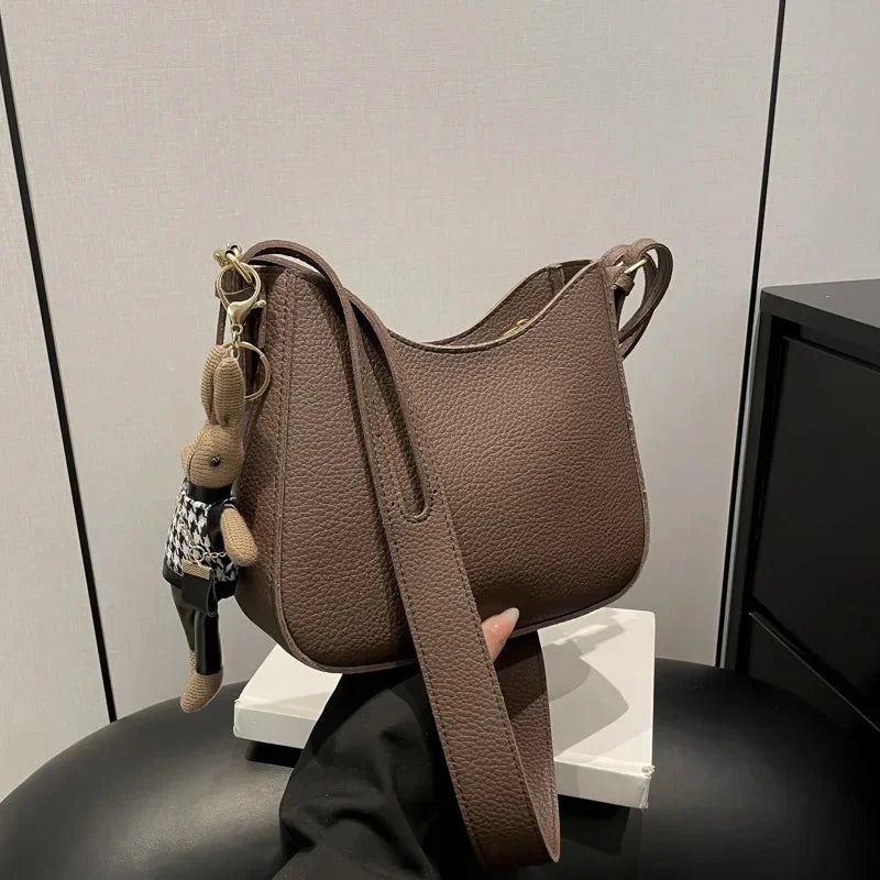 Fashionable Bucket Bag Crossbody Bag Underarm Single Shoulder Women's Bag High Quality Texture Spring Summer New Style