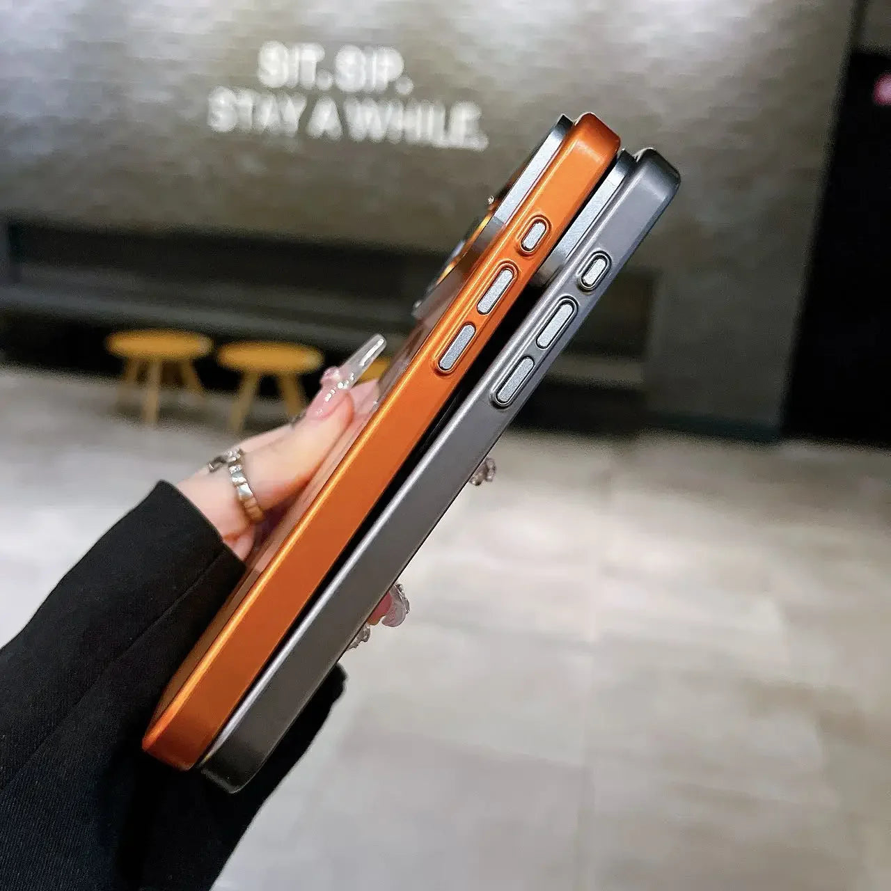 Luxury Nano Matte For Magsafe Phone Case For iPhone 17 Air 16 15 14 13 Pro Max Magnetic Wireless Charging Shockproof PC Cover