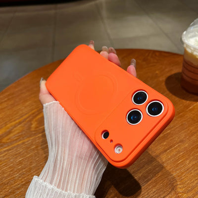 Silicone Shockproof Magnetic Case For iPhone 17 Air 16 15 14 13 12 Mini 11 Pro Max Plus For Magsafe Camera Protect Phone Cover