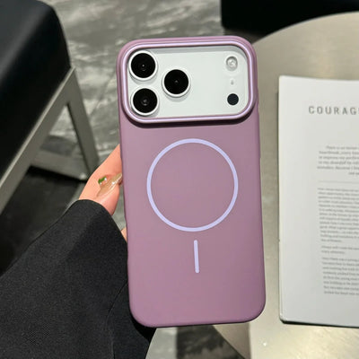 Ultra-thin Frosted Hard PC Magnetic Case For iPhone 17 Air 16 E 15 14 13 12 11 Pro Max Plus For Magsafe Shockproof Bumper Cover