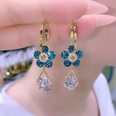 Lymphatic Drainage Earring Lymphatic Magnetotherapy Drop Earrings Magnetherapy Germanium Earrings for Women Weight Loss Jewelry