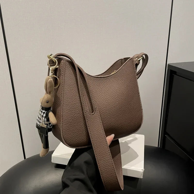 Fashionable Bucket Bag Crossbody Bag Underarm Single Shoulder Women's Bag High Quality Texture Spring Summer New Style