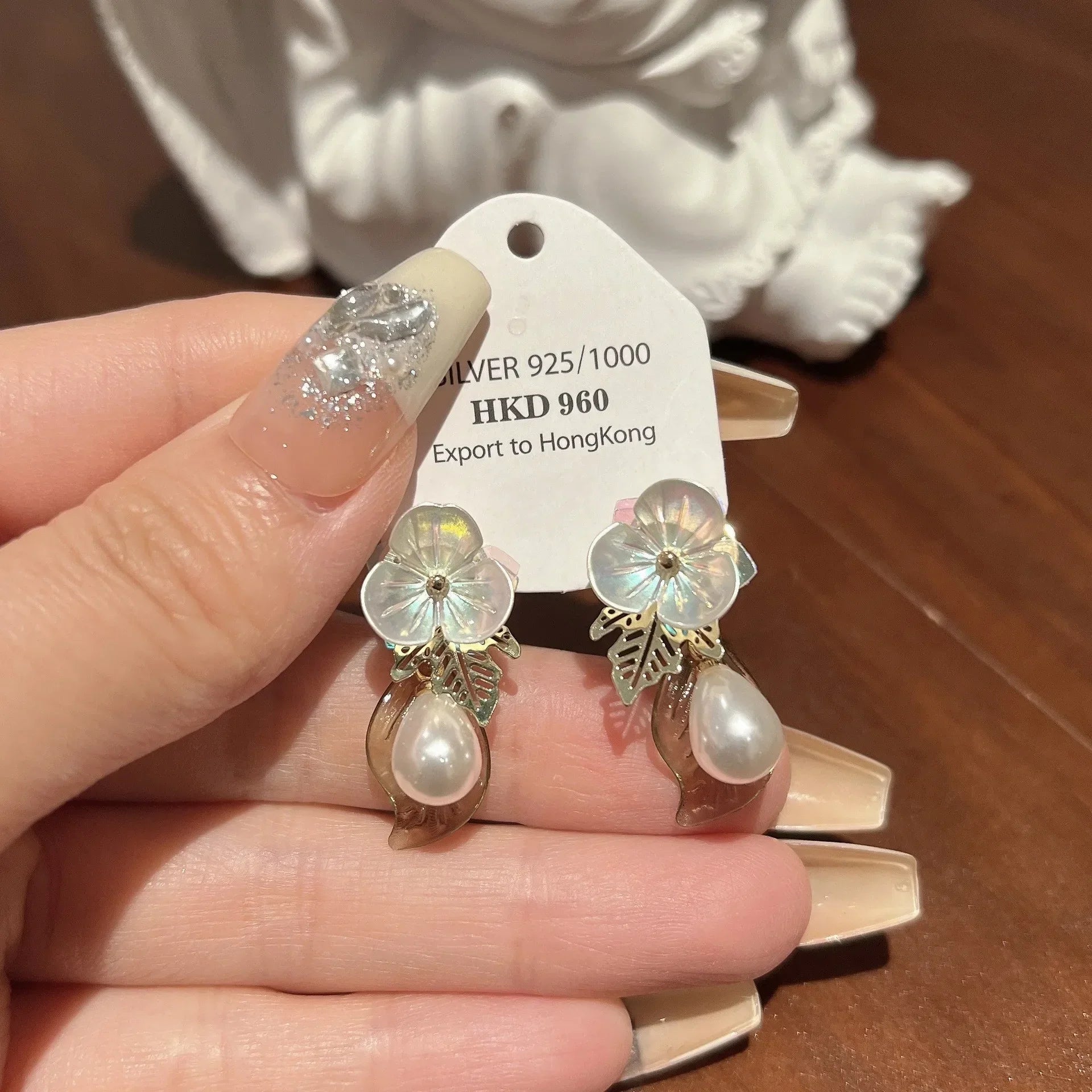 New Chinese Style Versatile Retro Earrings Long Tassel Horse Face Skirt Cheongsam Fashionable Temperament Accessories for Women