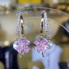 Lymphatic Drainage Earring Lymphatic Magnetotherapy Drop Earrings Magnetherapy Germanium Earrings for Women Weight Loss Jewelry