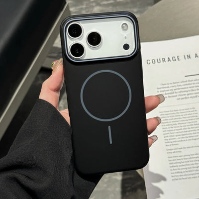 Ultra-thin Frosted Hard PC Magnetic Case For iPhone 17 Air 16 E 15 14 13 12 11 Pro Max Plus For Magsafe Shockproof Bumper Cover