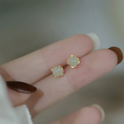 New Chinese Style Versatile Retro Earrings Long Tassel Horse Face Skirt Cheongsam Fashionable Temperament Accessories for Women