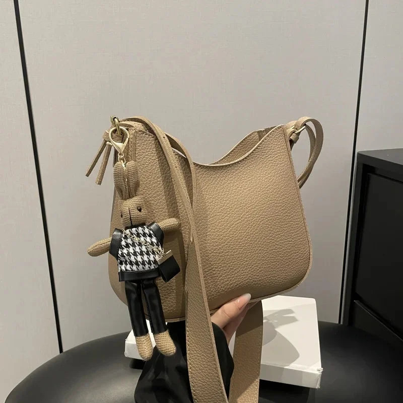 Fashionable Bucket Bag Crossbody Bag Underarm Single Shoulder Women's Bag High Quality Texture Spring Summer New Style