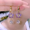 Lymphatic Drainage Earring Lymphatic Magnetotherapy Drop Earrings Magnetherapy Germanium Earrings for Women Weight Loss Jewelry