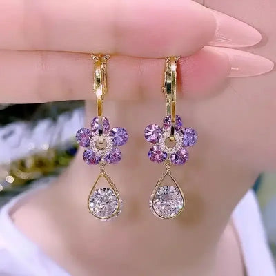 Lymphatic Drainage Earring Lymphatic Magnetotherapy Drop Earrings Magnetherapy Germanium Earrings for Women Weight Loss Jewelry