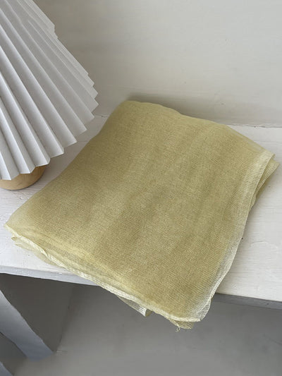 Women Summer Casual Pure Color Shawl Scarf