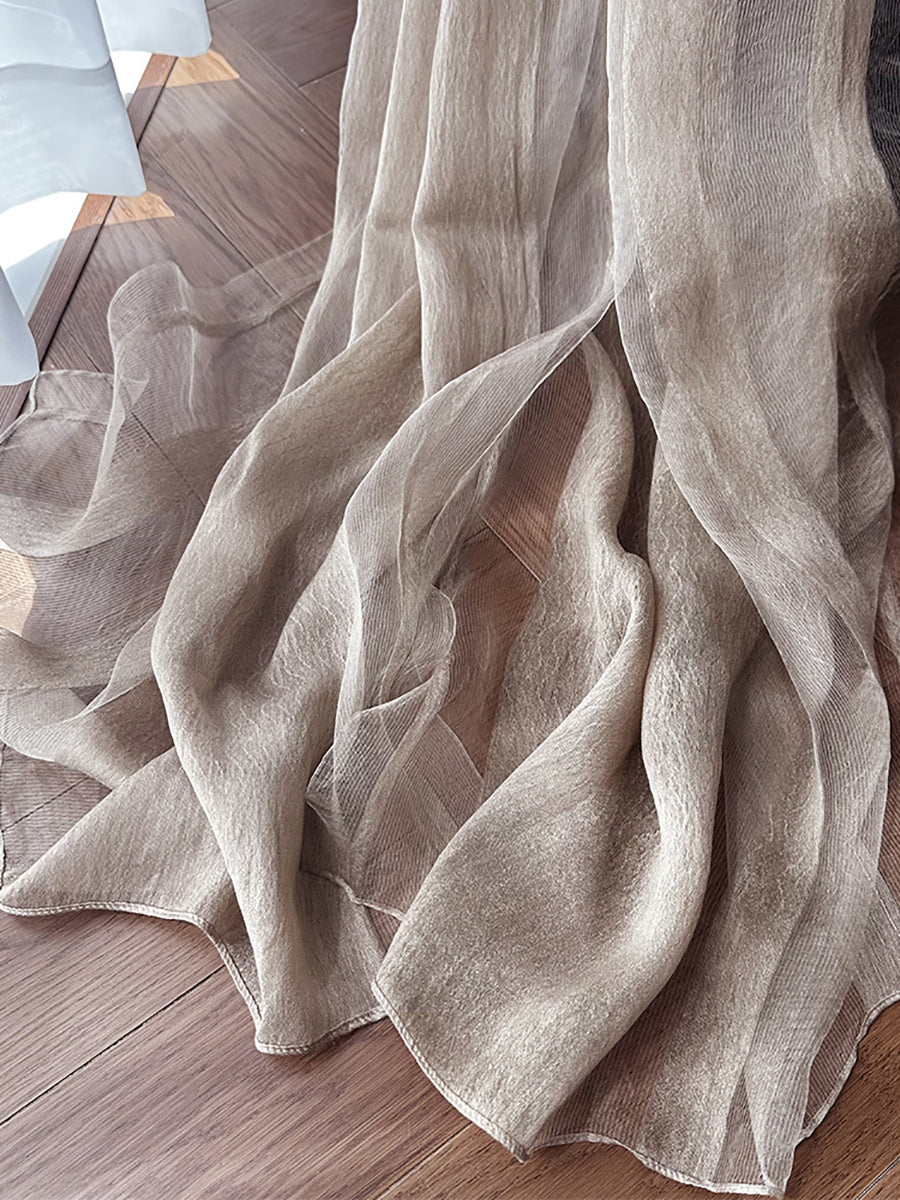 Women Summer Thin Colorblock Shawl Scarf