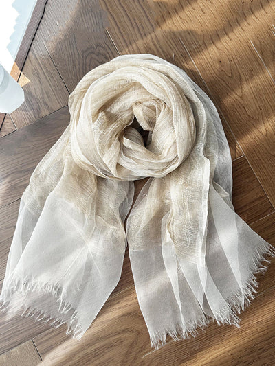 Women Vintage Soft Thin Shawl Scarf