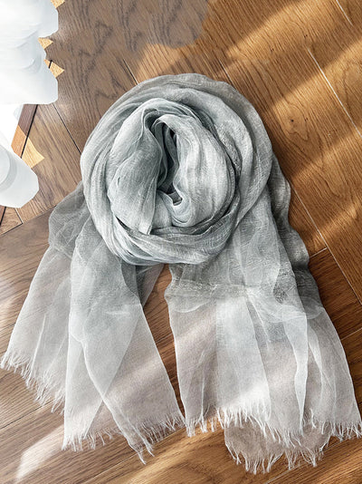 Women Vintage Soft Thin Shawl Scarf