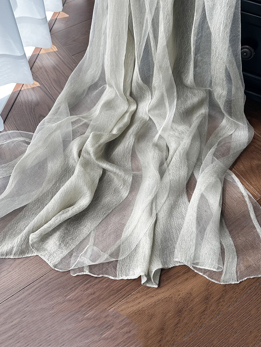 Women Summer Thin Colorblock Shawl Scarf