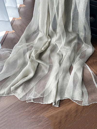 Women Summer Thin Colorblock Shawl Scarf