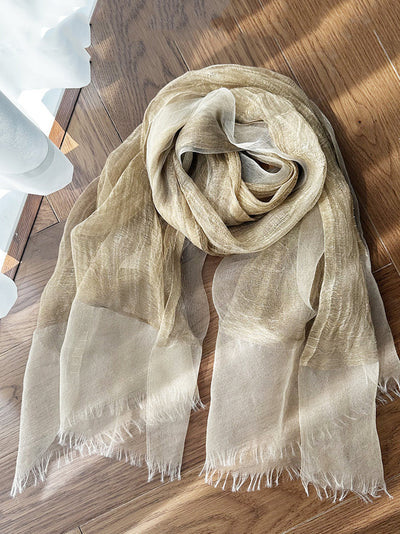 Women Vintage Soft Thin Shawl Scarf