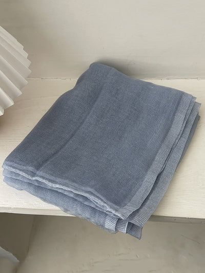 Women Summer Casual Pure Color Shawl Scarf