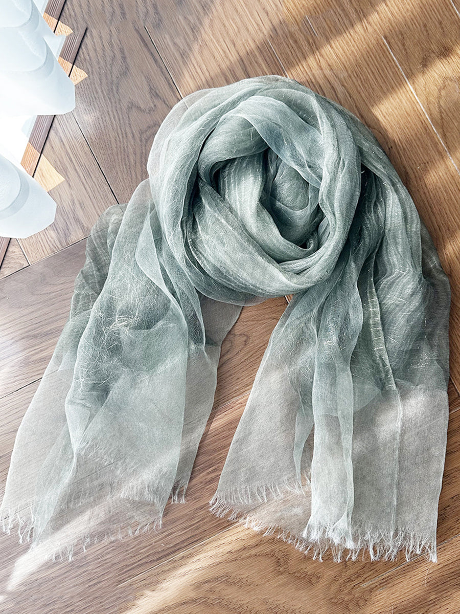 Women Vintage Soft Thin Shawl Scarf