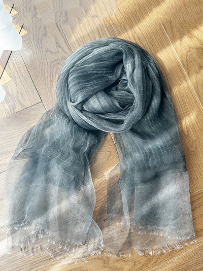Women Vintage Soft Thin Shawl Scarf