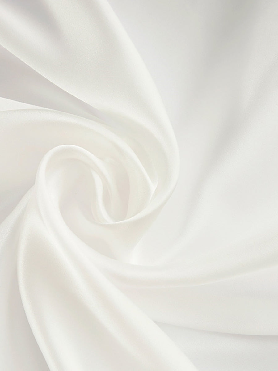 Women Solid Silk Soft Nightcap