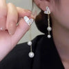 Lymphatic Drainage Earring Lymphatic Magnetotherapy Drop Earrings Magnetherapy Germanium Earrings for Women Weight Loss Jewelry