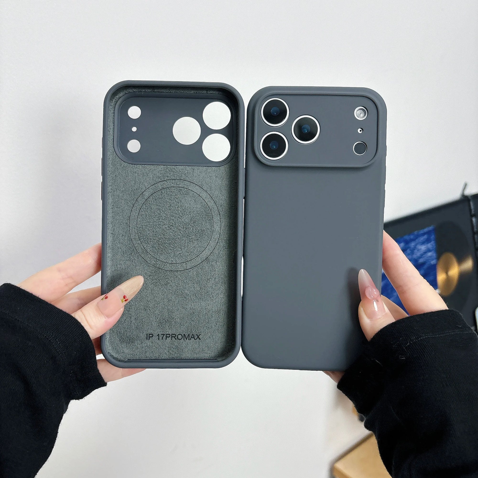 Original Liquid Silicone Magnetic Case For iPhone 17 Air 16 15 14 Plus 13 12 Pro Max For Magsafe Camera Protection Matte Cover