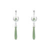 New Chinese Style Versatile Retro Earrings Long Tassel Horse Face Skirt Cheongsam Fashionable Temperament Accessories for Women