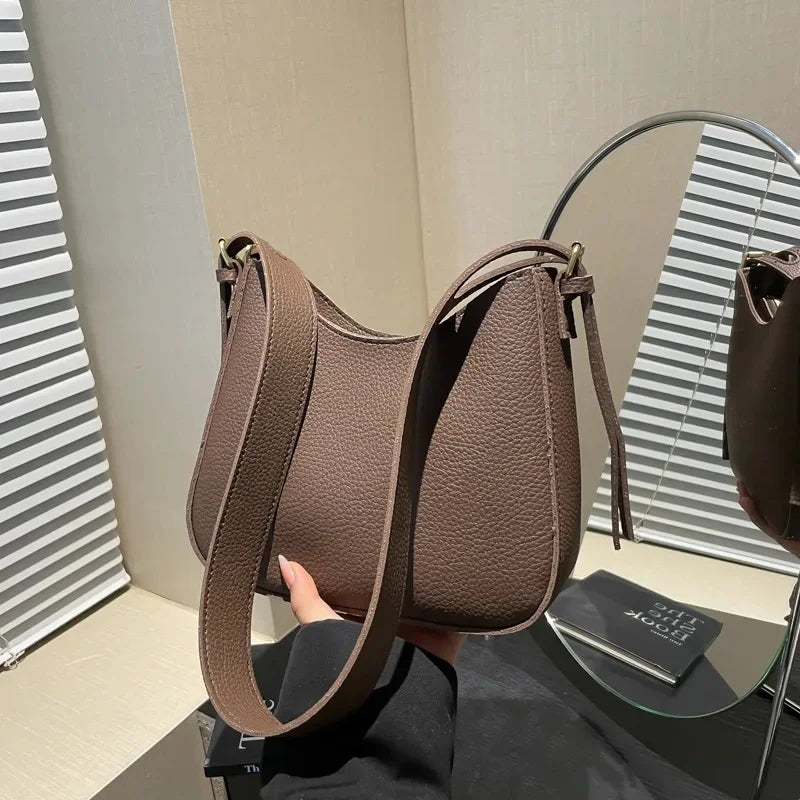 Fashionable Bucket Bag Crossbody Bag Underarm Single Shoulder Women's Bag High Quality Texture Spring Summer New Style