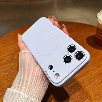 Silicone Shockproof Magnetic Case For iPhone 17 Air 16 15 14 13 12 Mini 11 Pro Max Plus For Magsafe Camera Protect Phone Cover