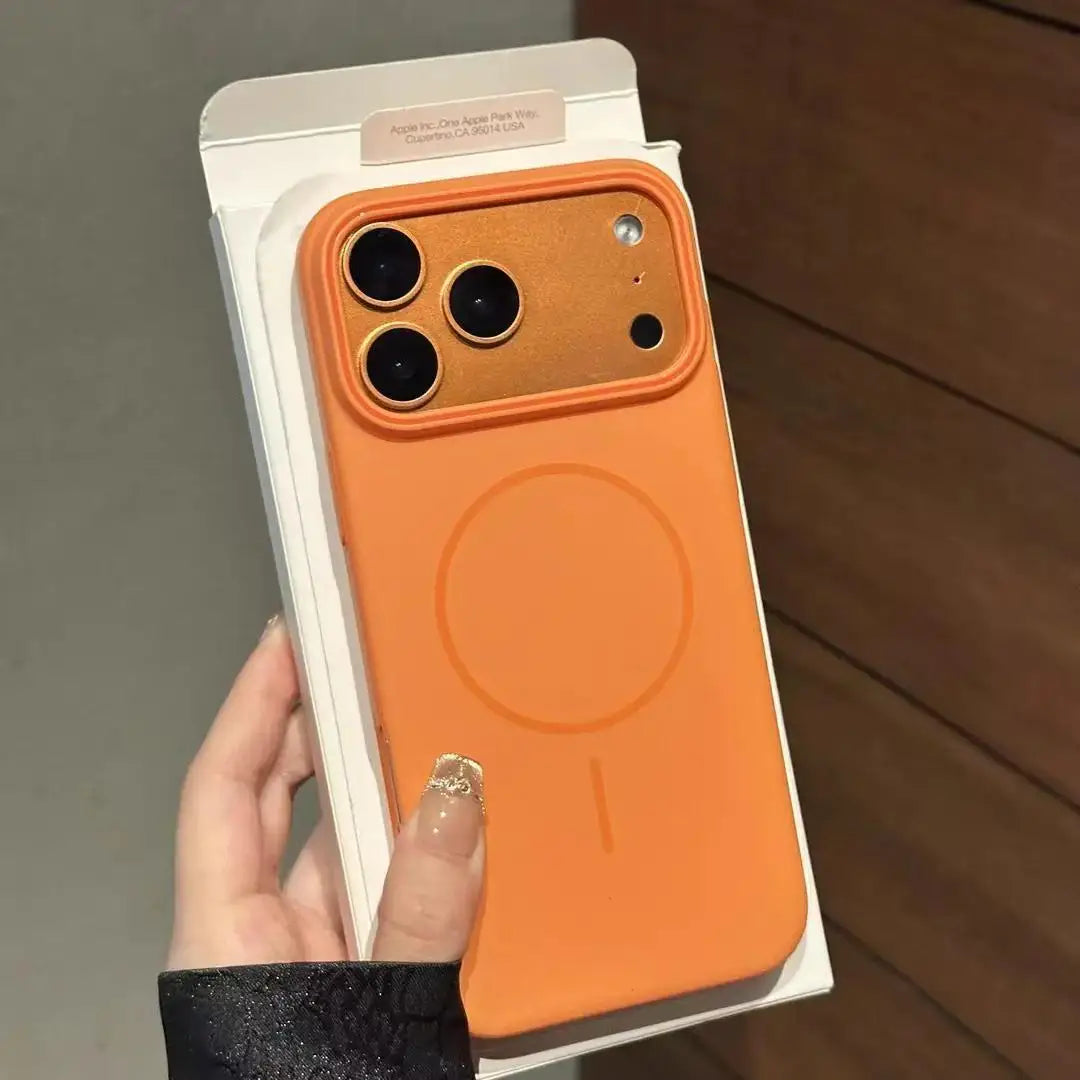 Ultra-thin Frosted Hard PC Magnetic Case For iPhone 17 Air 16 E 15 14 13 12 11 Pro Max Plus For Magsafe Shockproof Bumper Cover