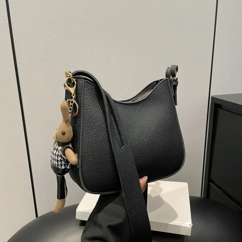 Fashionable Bucket Bag Crossbody Bag Underarm Single Shoulder Women's Bag High Quality Texture Spring Summer New Style