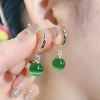 New Chinese Style Versatile Retro Earrings Long Tassel Horse Face Skirt Cheongsam Fashionable Temperament Accessories for Women