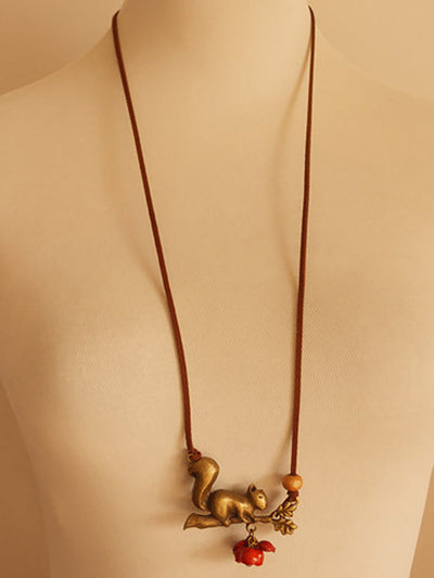 2PCS Vintage Indie Folk Sweater Chain